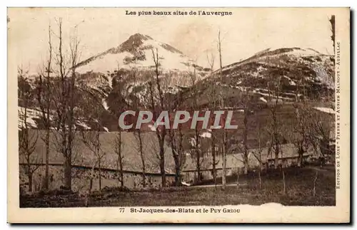 Cartes postales St Jacques des Blats et le Puy Griou