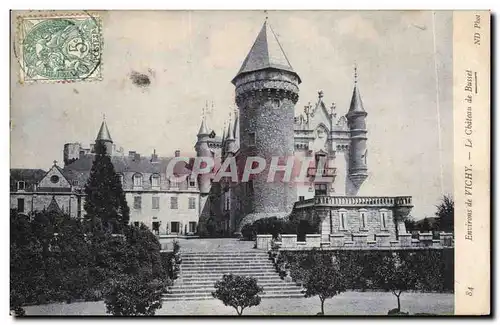 Cartes postales Environs de Vichy Le Chateau de Busset