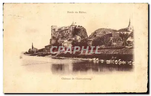 Cartes postales Bords Du Rhone Chateau de Chateaubourg