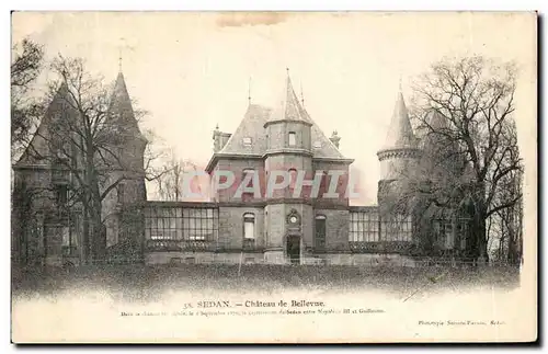 Cartes postales Sedan Chateau de Bellevue