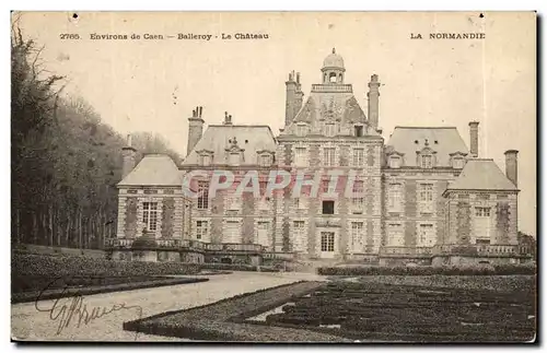 Ansichtskarte AK Environs de Caen Balleroy Le Chateau La Normandie