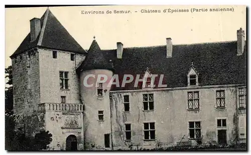 Cartes postales Environs de Semur Chateau d&#39Epoisses