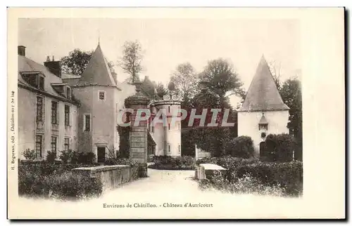 Cartes postales Environs de Chatillon Chateau d&#39Autricourt