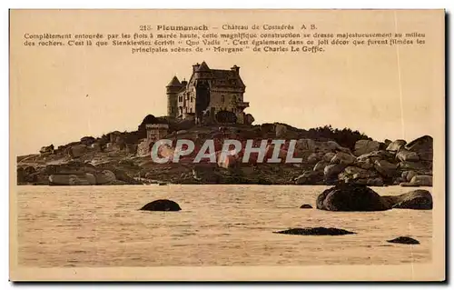 Cartes postales Pleumanach Chateau de Costaeres