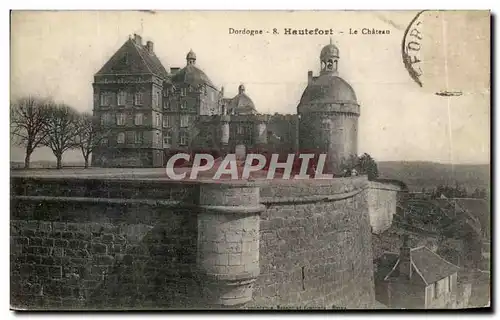 Ansichtskarte AK Dordogne Hautefort le Chateau