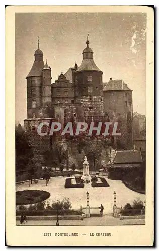 Cartes postales Montbeliard Le Chateau