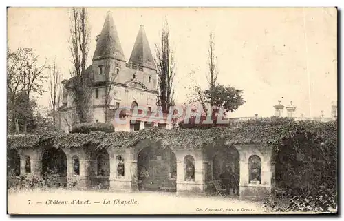 Cartes postales Chateau d&#39Anet La Chapelle