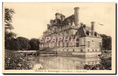 Ansichtskarte AK Chateau De Beaumesnil Facade Nord