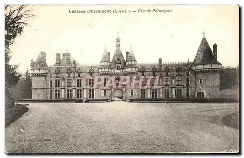 Cartes postales Chateau d&#39Esclimont Facade Principale