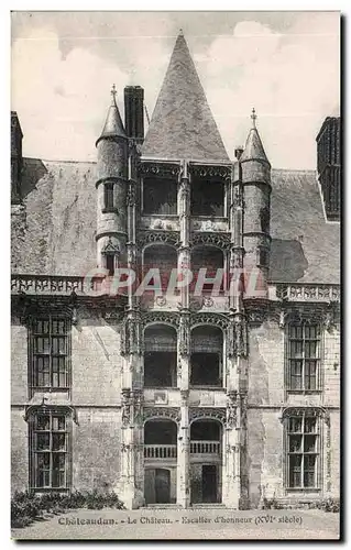 Ansichtskarte AK Chateaudun Le Chateau Escaller d&#39Honneur