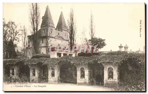 Cartes postales Chateau d&#39Anet La Chapelle Le Donjon