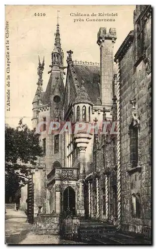 Cartes postales Chateau De Keriolet Pres Concarneau