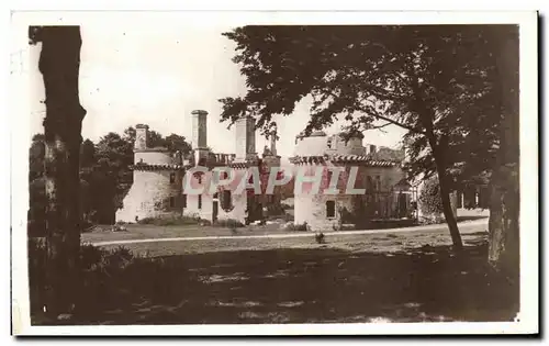 Cartes postales Chateau De Kergounadeach Vue Prise Du Parc