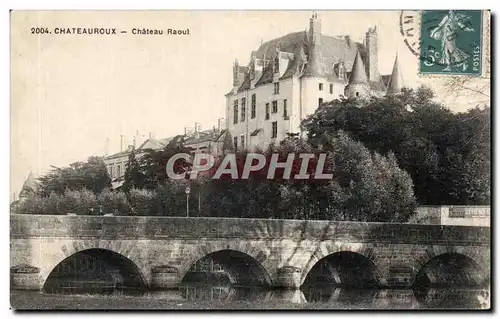 Cartes postales Chateauroux Chateau Raoul