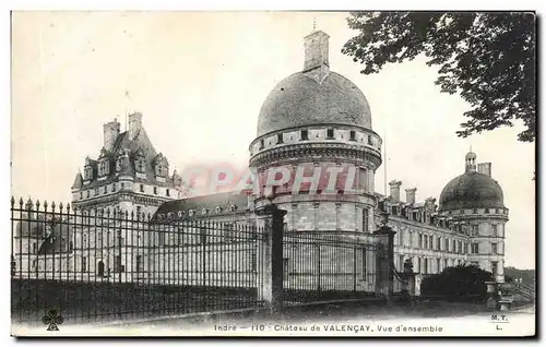 Cartes postales Chateau De Valencay Vue d&#39Ensemble