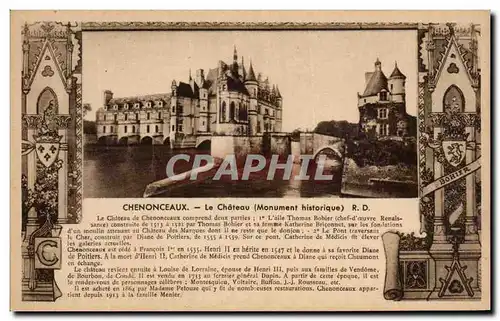 Cartes postales Chenonceaux Le Chateau