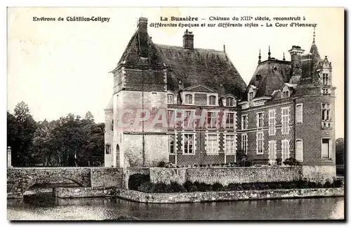 Ansichtskarte AK Environs de Chatillon Coligny La Bussiere Chateau