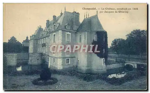 Ansichtskarte AK Champoulet Le Chateau Construit en 1444 par Jacques de Giverlay