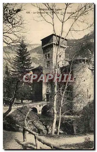 Cartes postales Gorges Du Tarn Le Chateau la Caze Le Donjon