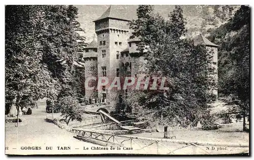 Cartes postales Gorges Du Tarn Le Chateau de la Caze