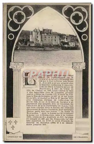 Cartes postales Monsoreau Le chateau