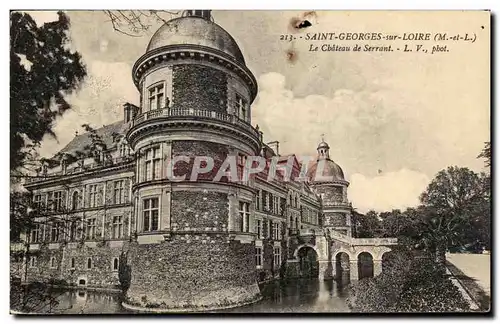 Cartes postales Saint Georges sur Loire Le Chateau de Serrant