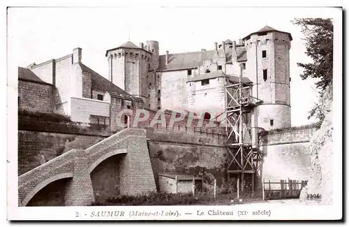 Cartes postales Saumur Le Chateau