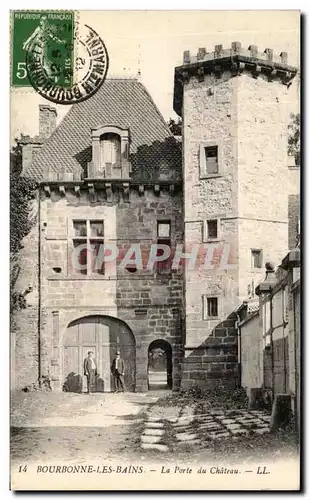 Cartes postales Bourbonne Les Bains La Porte du Chateau