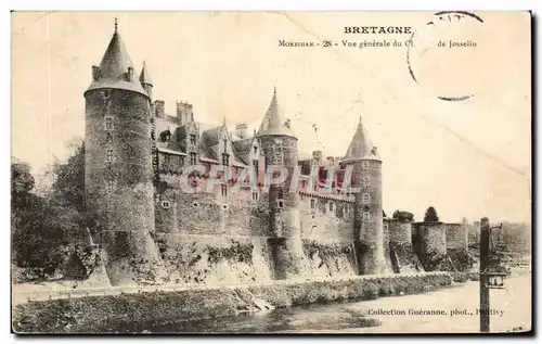 Cartes postales Vue generale du de Josselin