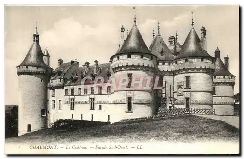 Ansichtskarte AK Chaumont Le Chateau Facade Sud Ouest