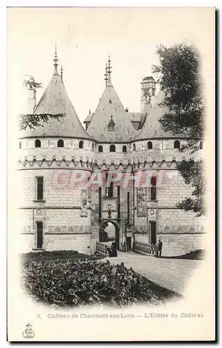 Cartes postales Cheverny De Chaumont Sur Loire L&#39Entree Du Chateau