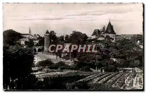 Cartes postales Pornic Vue Sur Le Chateau Et l&#39eglise