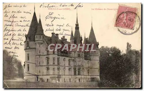 Cartes postales Pouilly sur Loire Le Chateau de Nozet