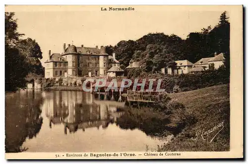 Cartes postales Le Normandie Environs de Bagnoles de L&#39Orne Chateau de couterne