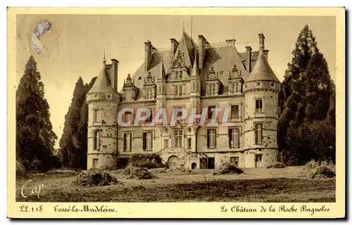 Cartes postales Tesse La Madeleine Le Chateau de la Roche Bagnoles