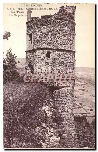 Cartes postales L&#39Auvergne Chateau de Murols La Tour du Capitaine