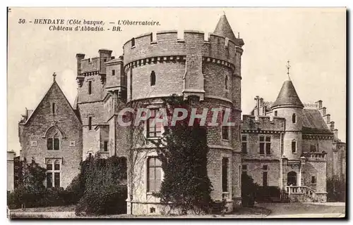 Cartes postales Hendaye L&#39Observatoire Chateau d&#39Abbadia