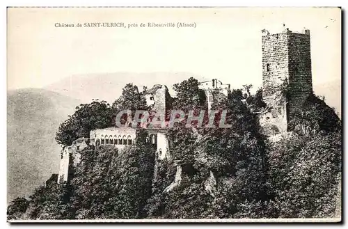 Cartes postales Chateau de Saint Ulrich pres de Ribeauville