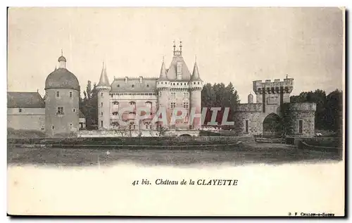 Cartes postales Chateau de La Clayette