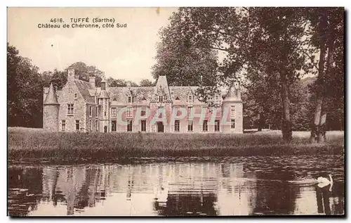 Cartes postales Tuffe Chateau de Cheronne cote sud