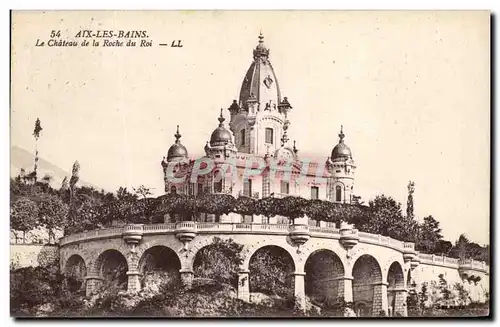 Cartes postales Aix Les Bains Le Chateau de la Roche du roi