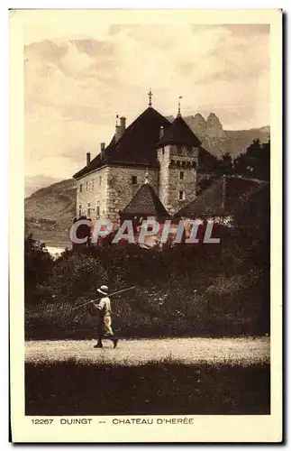 Cartes postales Duingt Chateau D&#39Heree Enfant