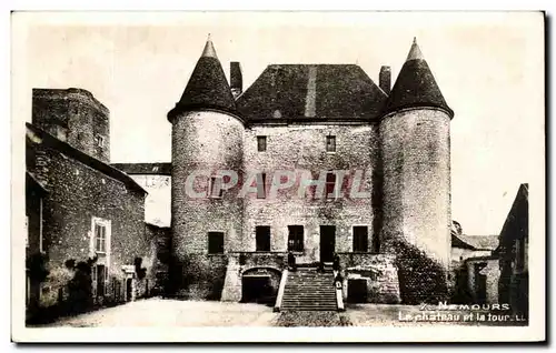 Cartes postales Nemours Le Chateau et la tour