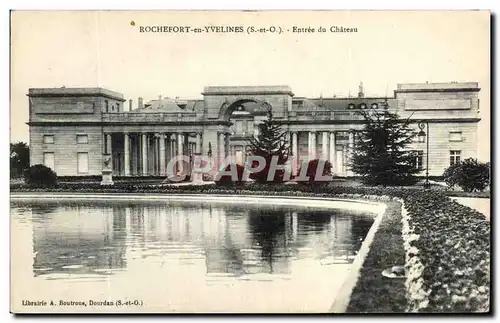 Cartes postales Rochefort en Yvelines Entree du Chateau