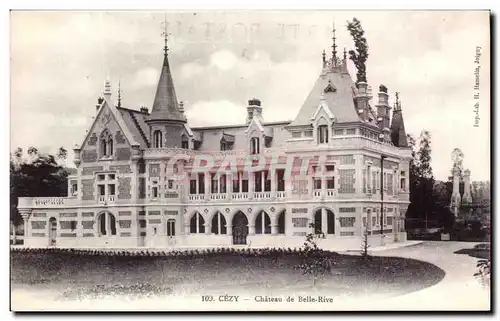 Cartes postales Cezy Chateau De Belle Rive