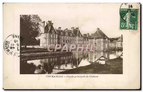 Ansichtskarte AK Courances Facade Principale Du Chateau