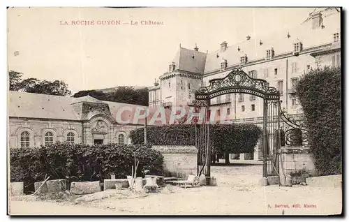 Cartes postales La Roche sur Guyon Le chateau