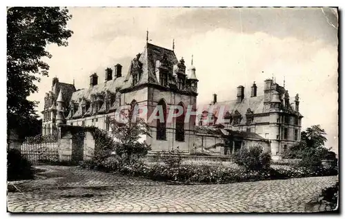 Cartes postales Ecouen Chateau De La Legion D&#39Honneur Vue Prise De l&#39Entree Principale