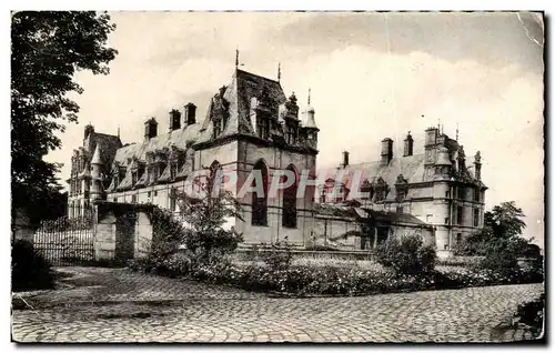 Cartes postales Ecouen Chateau De La Legion D'Honneur Vue Prise De l'Entree Principale