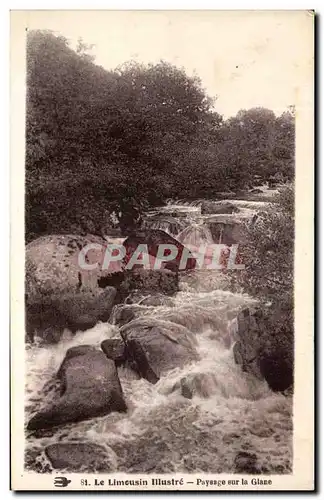 Cartes postales Le Limousin Illustre Paysage sur la Glane